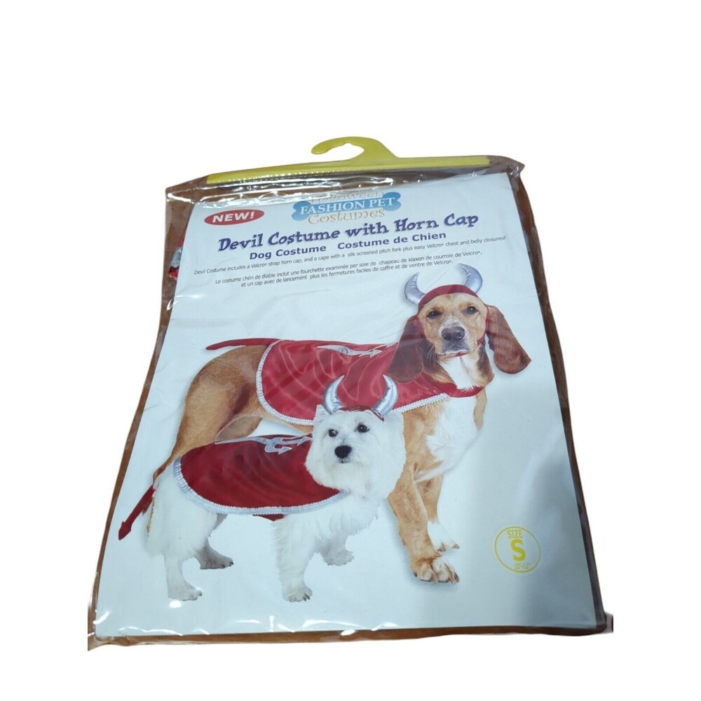 Fashion Pet Devil Dog Halloween Party Cosplay  Costume